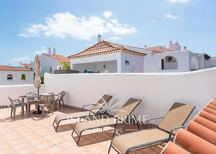Huge Terrace Holiday In Heated Pool Complex With Teide Views Fc1209