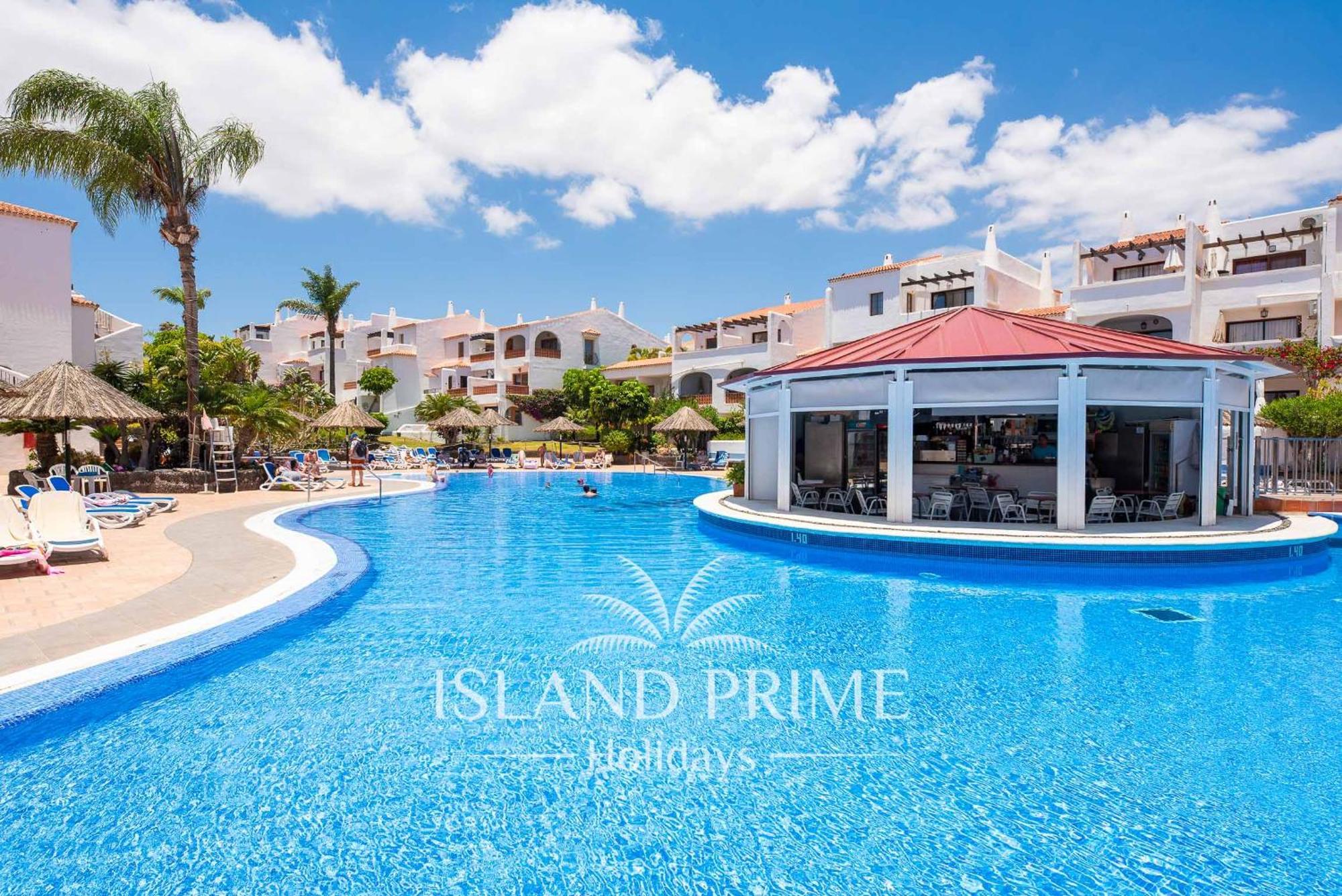 Huge Terrace In Heated Pool Complex With Teide Views Fc1209 * San Miguel de Abona